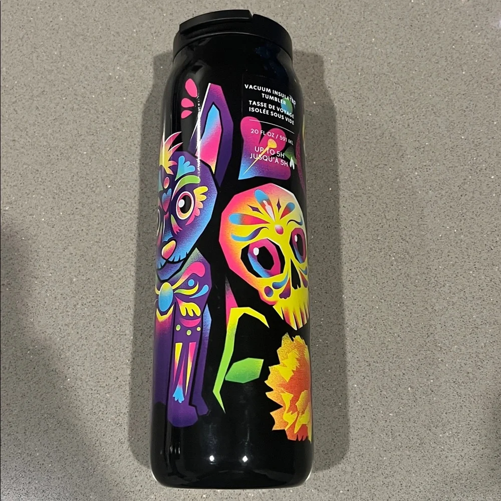 NWT Starbucks 2025 Halloween Tumbler Black - Picture 2 of 9